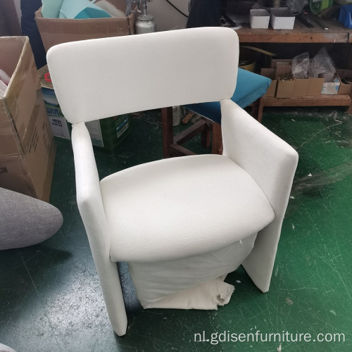 Moderne fauteuil crownbymassproductie LeatherdiningroomChair